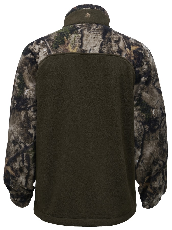 Pinewood Furudal-Hunters-Camou-Fleece-Jacket-Mens_AteraCamou-Hunting-Green 1