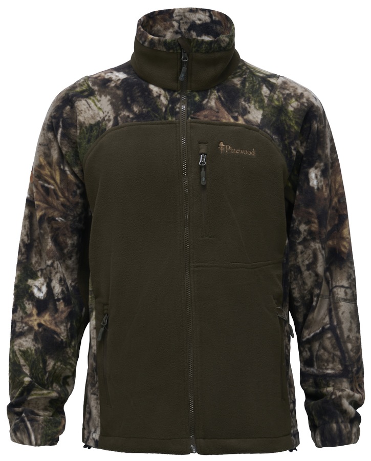 Pinewood Furudal-Hunters-Camou-Fleece-Jacket-Mens_AteraCamou-Hunting-Green Pinewood Furudal Hunters Camou Fleece JKT
