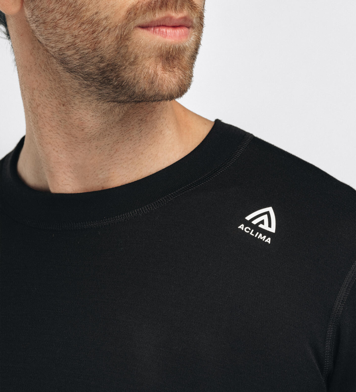 aclima warmwool crew blk 3