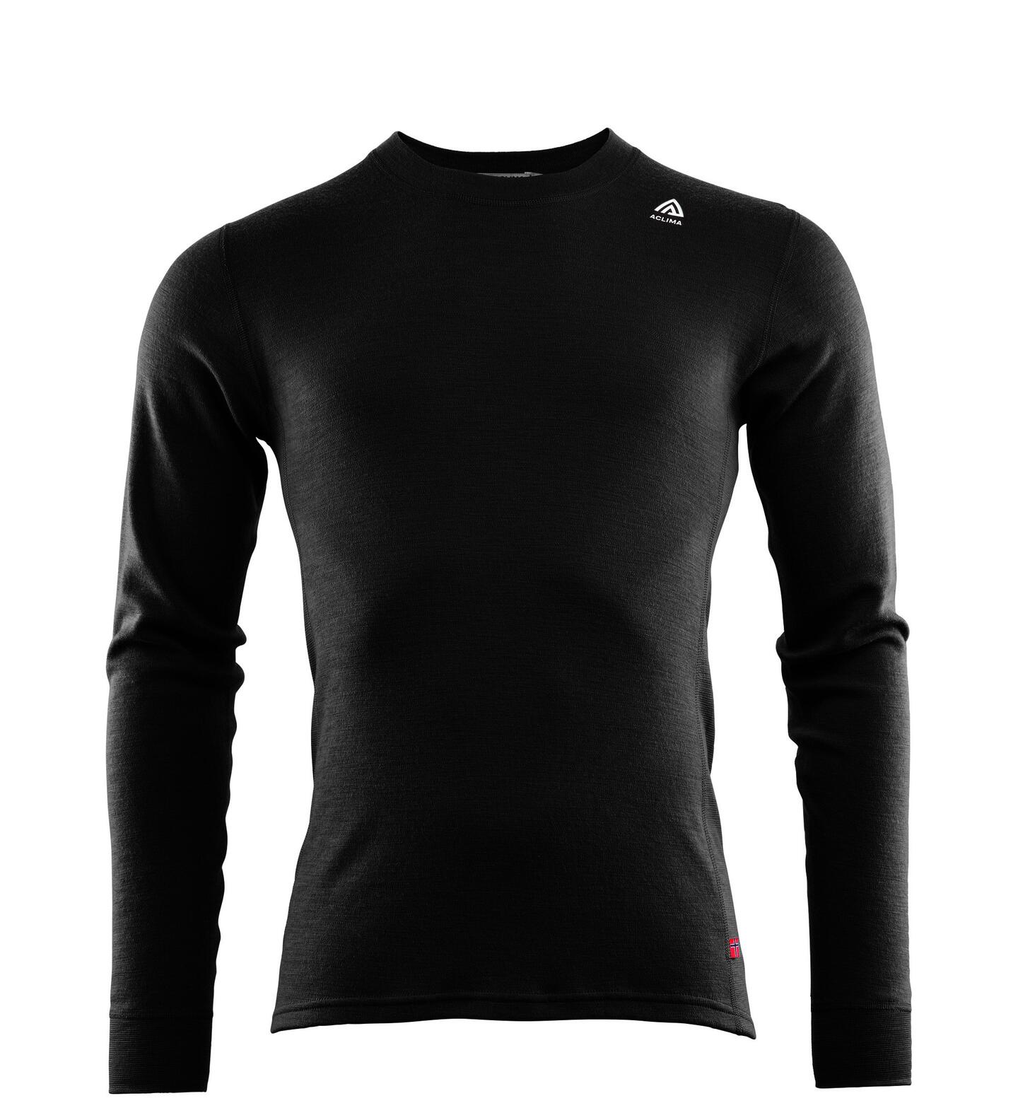 aclima warmwool crew blk Aclima WarmWool Crewneck M