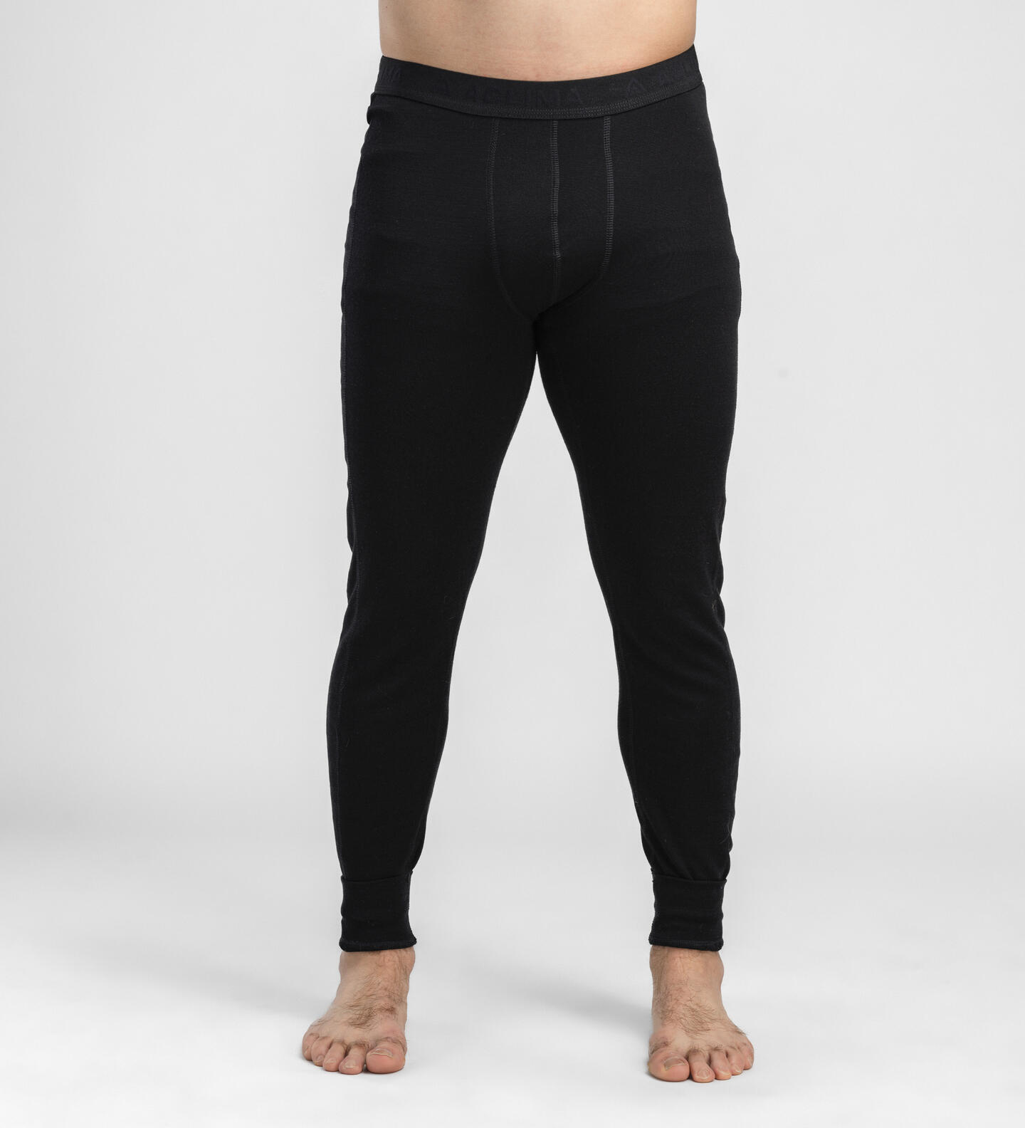 aclima warmwool longs blk