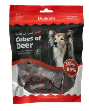 Kuber av hjort 300g