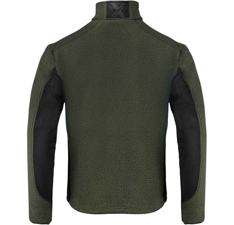 texstar pile fleece FJ85 green 3