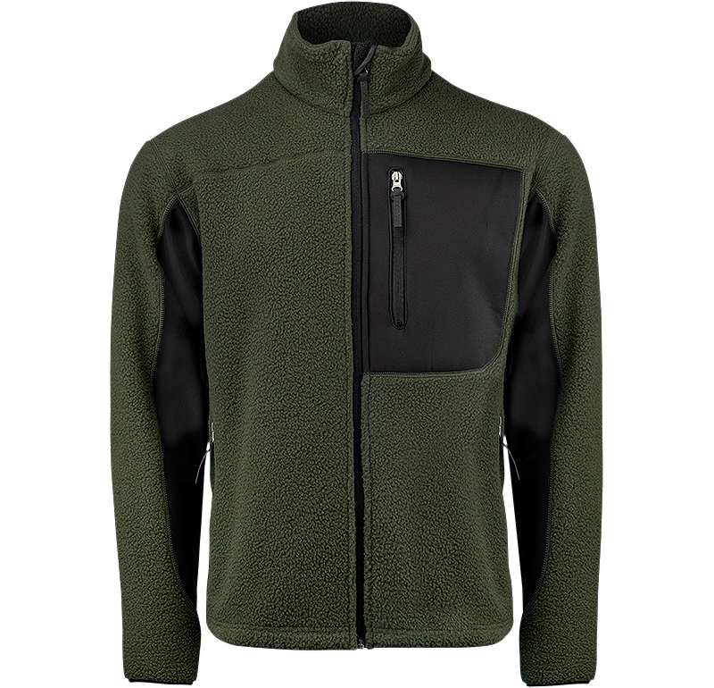 texstar pile fleece FJ85 green Texstar Pile Fleece Jacket