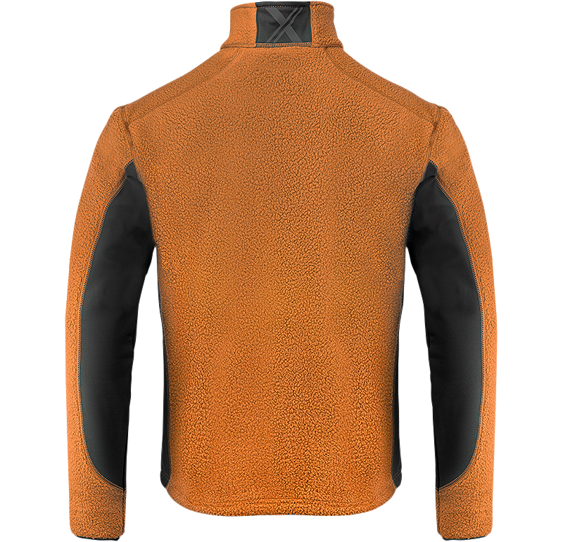 texstar pile fleece FJ85 orange 3