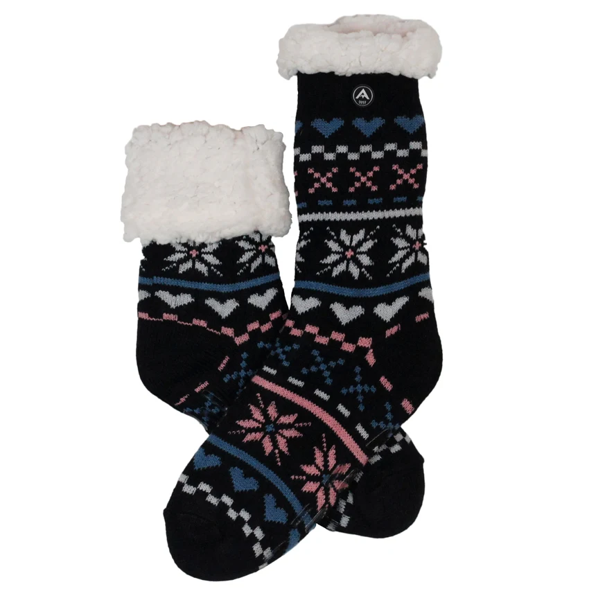 avignon heat hjarta svart antislip 36-41