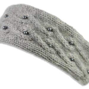 Börjesson Marggo Headband Ull Grå ONE SIZE