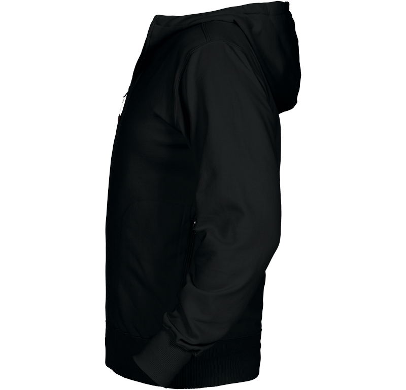 texstar hooded cardigan HC03 blk 3