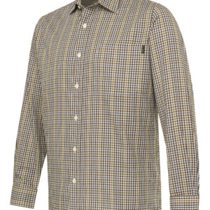 Beretta Bryggen Shirt Apricot & Bordeaux Check XL