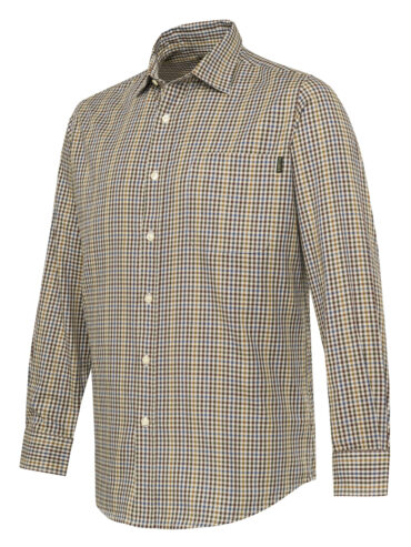 Beretta Bryggen Shirt Apricot & Bordeaux Check