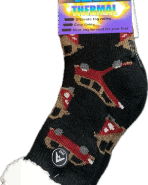 Avignon Heat Max Socka Barn Bil Svart 27-35