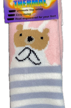 Avignon Heat Max Socka Djur Ränder Barn 27-35