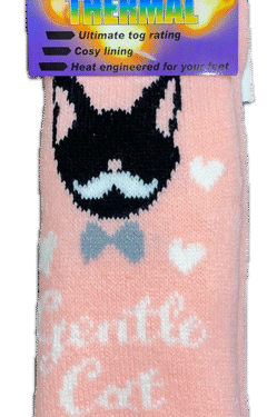 Avignon Heat Max Socka Djur Rosa katt Barn 27-35