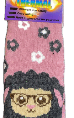Avignon Heat Max Socka Barn Fantasi Får Lila 27-35