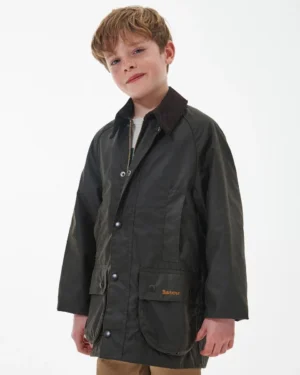 Barbour Boys Beufort | Olive | L |