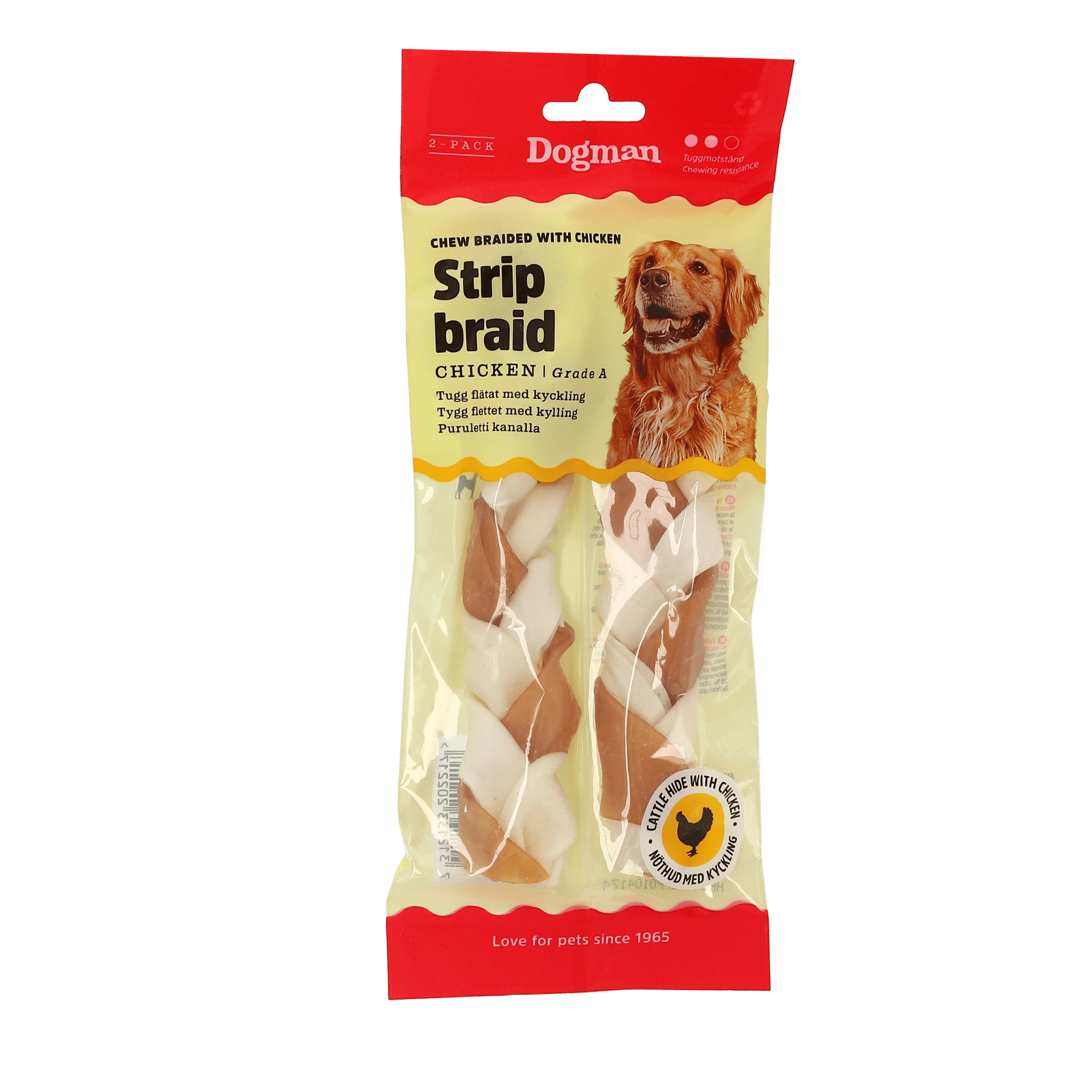 dogman Chicken Strip Braid 2p