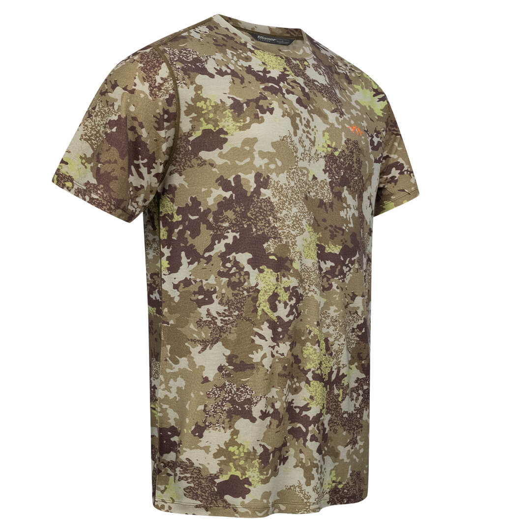 Blaser Mens Merino Base 160 T HunTec Camo 2