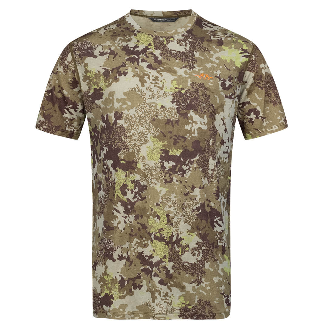 Blaser Mens Merino Base 160 T HunTec Camo