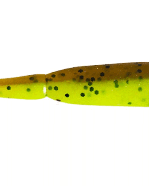 CWC Piglet Shad, 8,5cm, 4g 8pcs - Brown Chartreuse