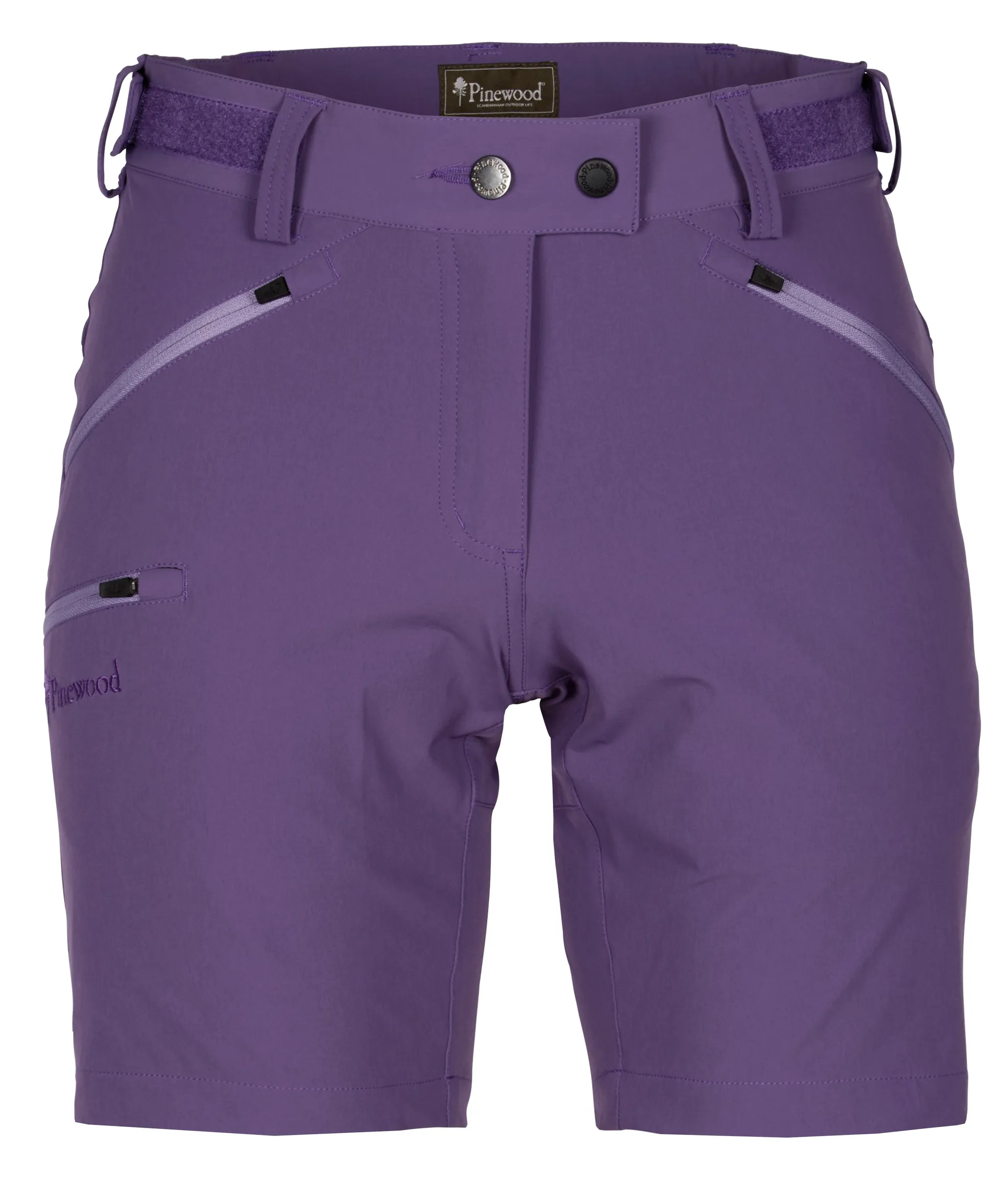 Abisko light stretch shorts lila vandringsshorts dam