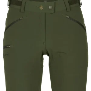 Dam shorts med fickor I Pinewood Abisko Light stretch - Grön, 36