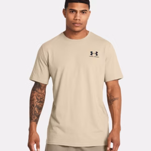 Under Armour Sportstyle LC SS I Träning T-shirt i flera färger - Khaki Base, S