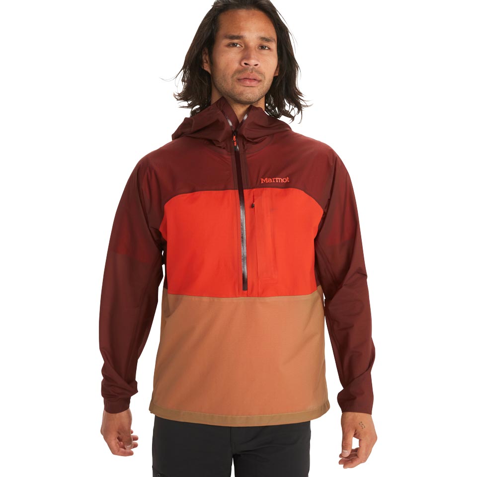 Vindtät och vattentät anorak