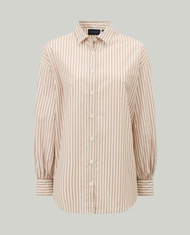 Daphne organic cotton poplin shirt