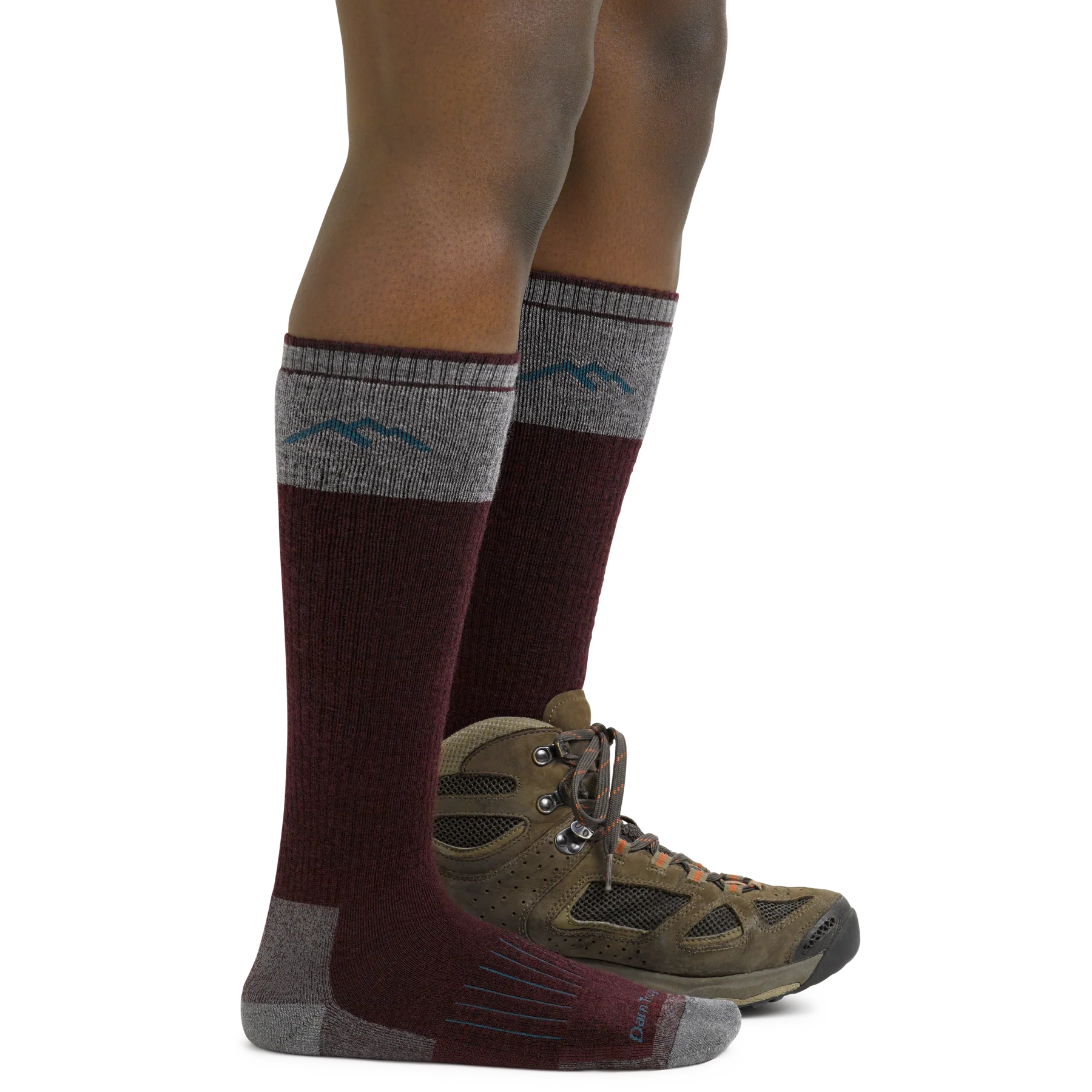 darn tough hunt med känga