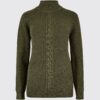 Dubarry Lennon Stickad Damtröja Grön