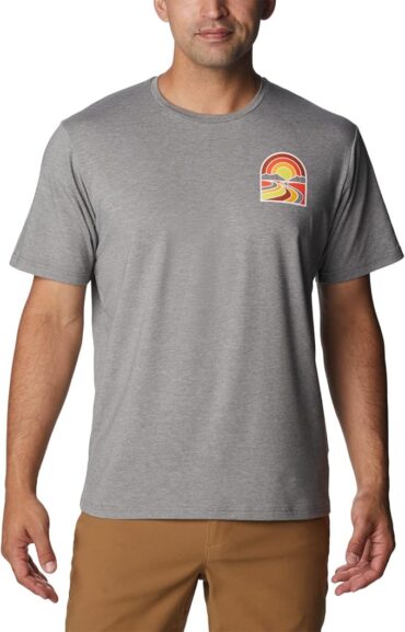 grå t-shirt herr