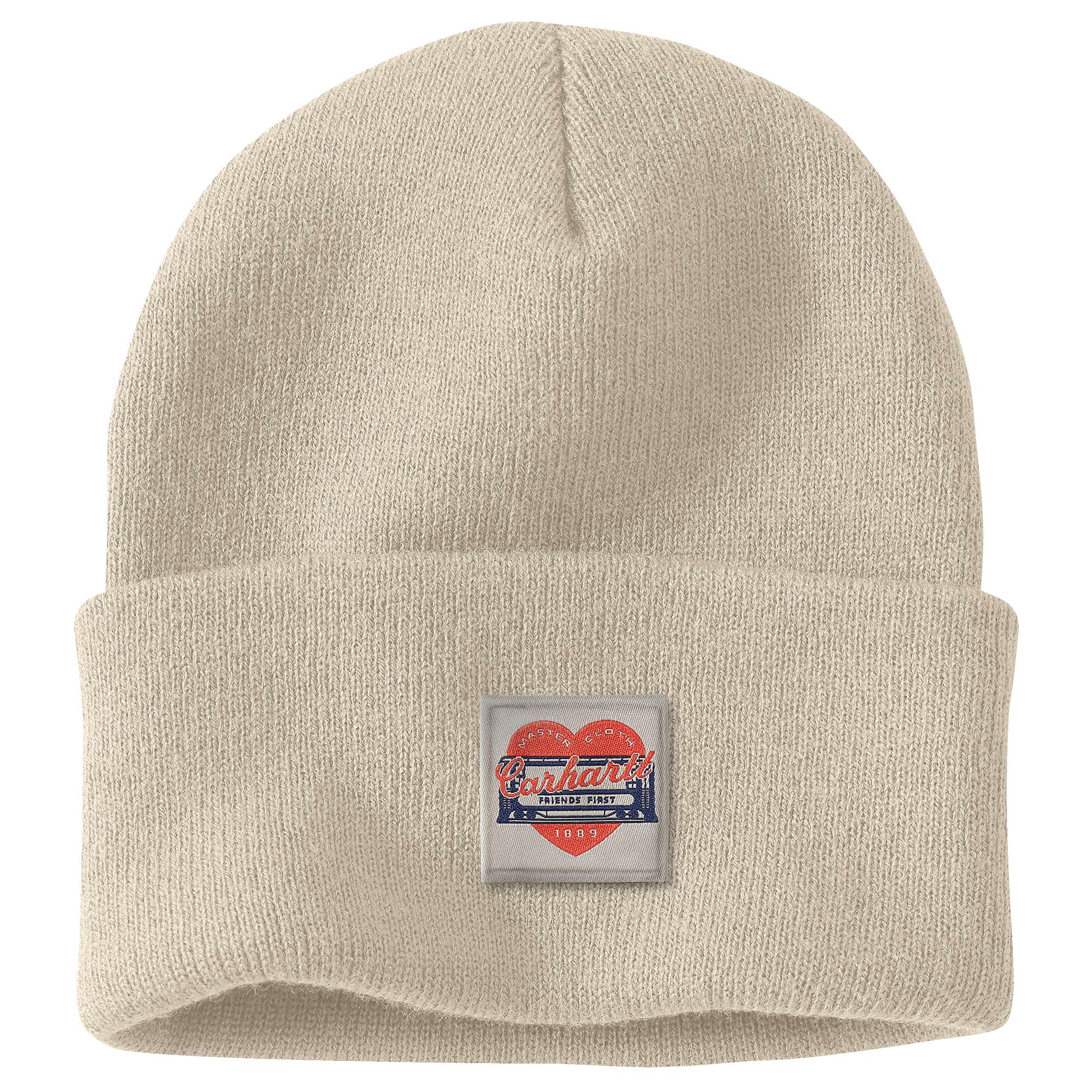 EU_107409_A16 Carhartt Mössa Knit Heart Patch Beanie