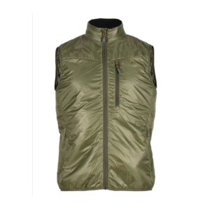 grön väst isolerad med ull
