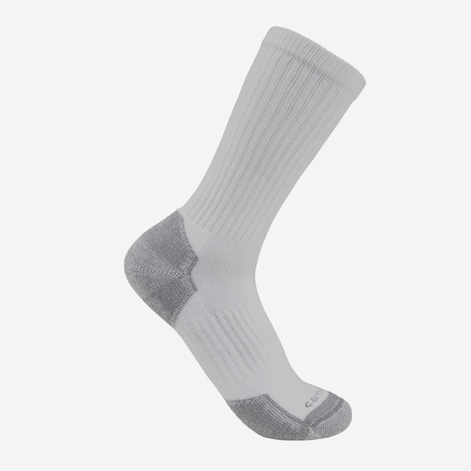 carhartt-sock-grey Strumpor 3-pack - Carhartt Cotton Blend Crew Sock