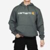 Carhartt Signature Logo Hooded Sweatshirt