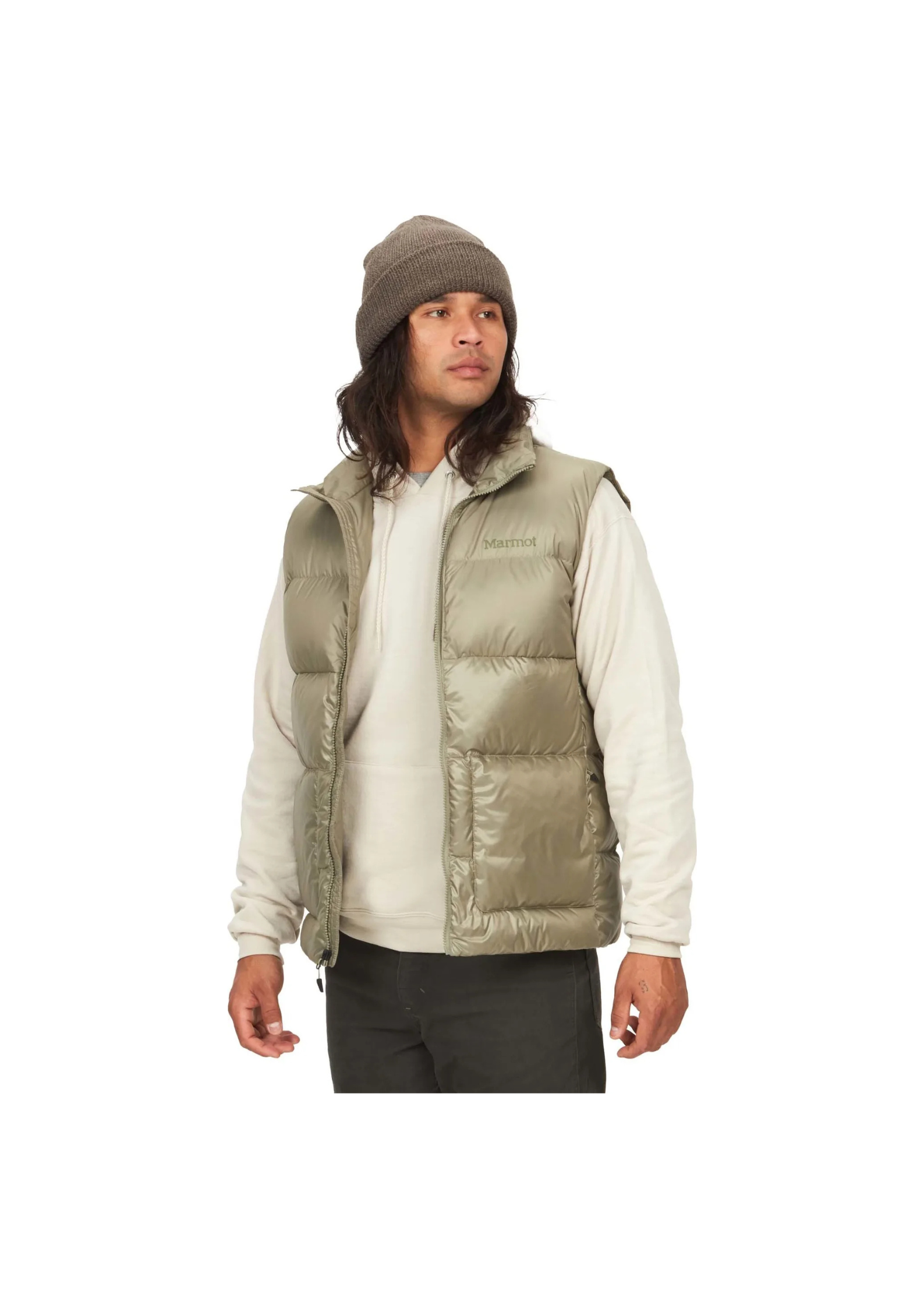 marmot-mens-guides-down-vest-vetiver marmot men's guides down vest vetiver
