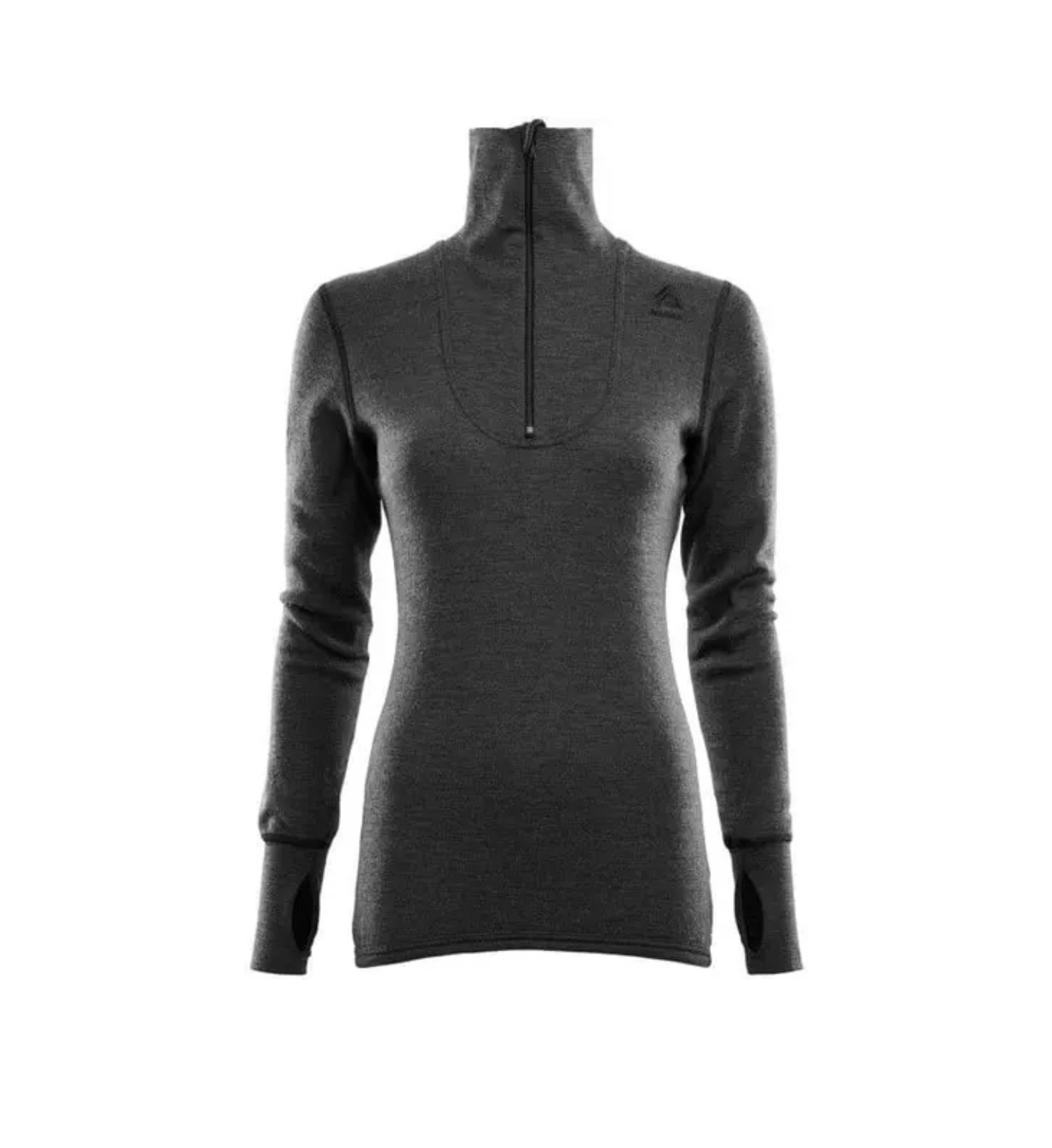 Aclima Doublewool Polo with zip woman