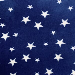 Vetbed Blå - Vita Stjärnor 50x75 cm